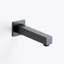 Devon 2-3 Way Shower Set With Tub Spout - Wall Mount - 8" Brass/Matt Black