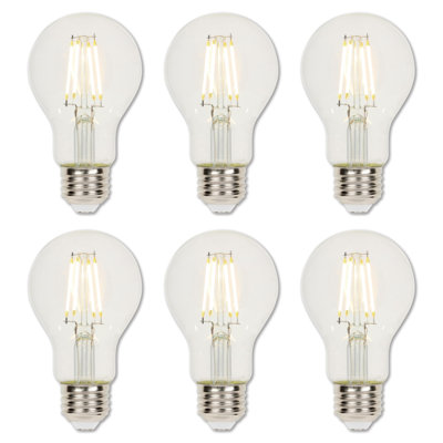 Equivalent E26/Medium (Standard) Dimmable 3000K LED Bulb