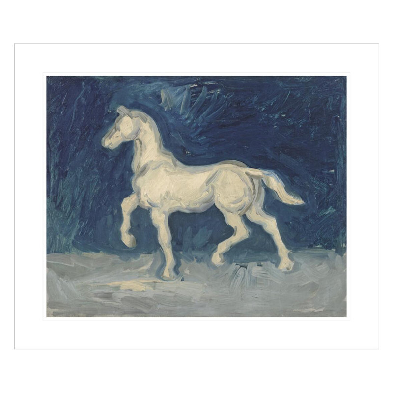 Cheval par Vincent van Gogh, H 23,5 po x l 27,66 po