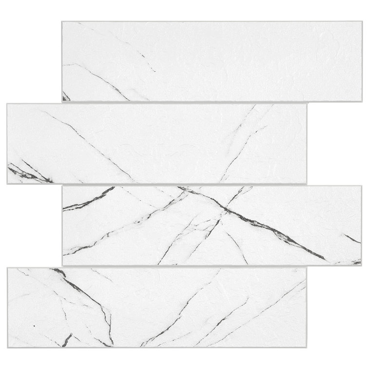 Engineered Stone Peel and Stick Mosaic Tile