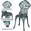 color  All Weather Table Set Antique Aluminium Bistro Dining Set-554425369