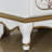 Hand-Painted Floral Storage Accent Chest