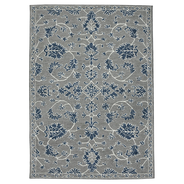 Dorca Wool Floral Indoor Rug