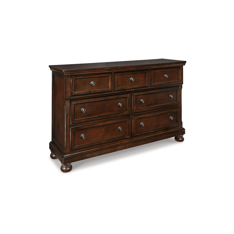 Hynek 7 Drawer 65.63" W Double Dresser