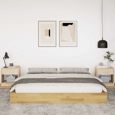 Solid Wood Bed