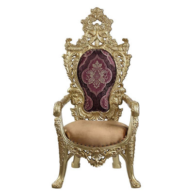 Chaise avec accoudoirs à dossier rembourré Fernish