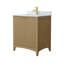 Palmilla 30" Freestanding Single Bathroom Vanity with Marble Top-404854020-404854023