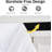 Magnetic Blackout Door Blinds, No Drill Roll Up French Door Curtain for Window, Thermal Insulated Light Blocking Shades for Sidelight Glass Window, 1 Panel-1739404989-1739404988