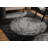 Manzelli Modern Circles Black White Area Rug-1830256857