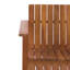 Chaise de patio + repose-pieds Kevinson