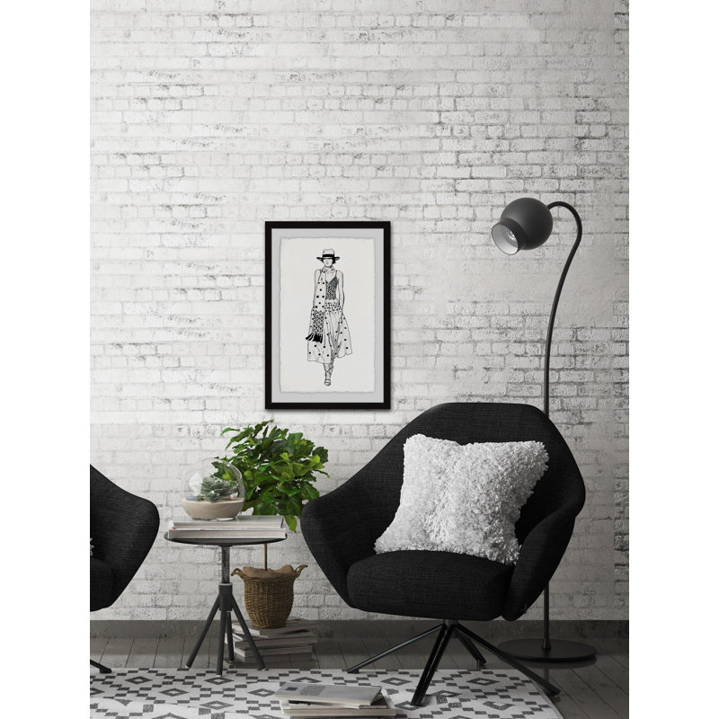 All About Dots - Single Picture Frame Print, 46 cm H x 30 cm W