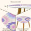 Ensemble de 2 tables gigognes Triangle Nesting