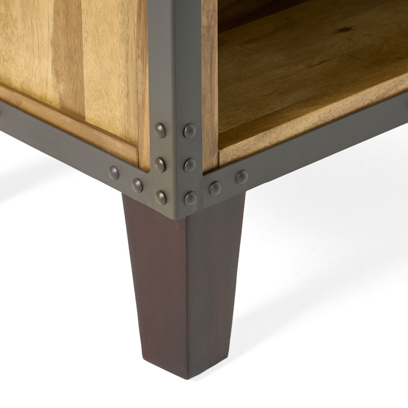 Athina 20'' W Solid Wood Nightstand