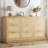 9-Drawer Boho Wood Chest Of Drawer 60" Wide Rattan Style-241224460