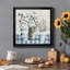 Gingham Blues - Peinture sur toile encadrée-985969280-985969292