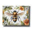 «Bee Parmi Watercolor Flowers» par Momart, art mural sur toile-1653102338