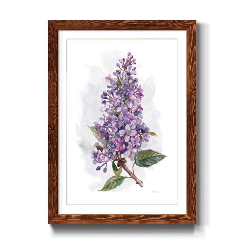 Awash In Lilac I - impression, H 44 po x l 31 po x P 1 po, Érable