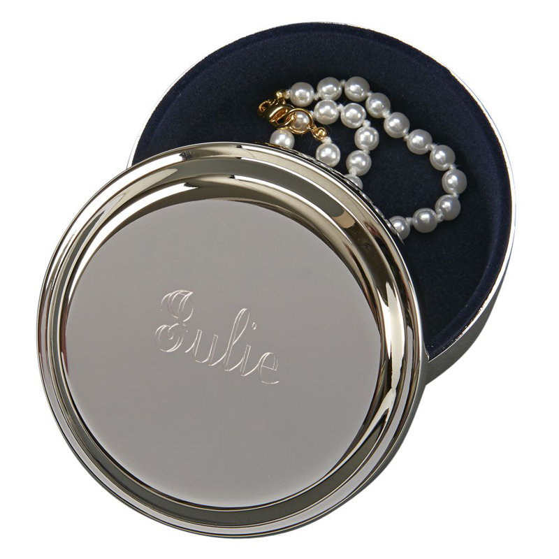 Boîte à bijoux ronde