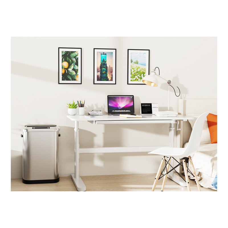 50L Smart automatic Trash Cans -  Full Intelligent Sensor, Black/Silver