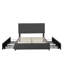 Andros Upholstered Double (4'6) Bed Frame-952280478