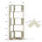 64.57'' H Corner Bookcase, 5 Tier Freestanding L-Shaped Corner Bookshelf, With Anti-Drop Panel, Display Shelf With Open Storage For Living Room Home Office, -636223988