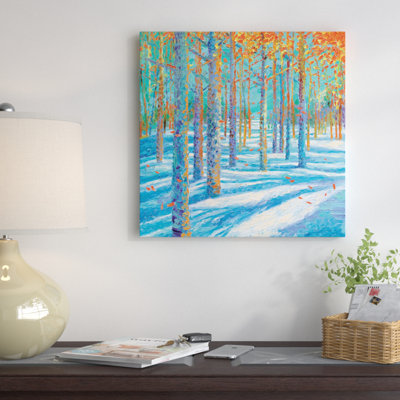 « iris scott-frosted automne », reproduction d’art sur toile tendue