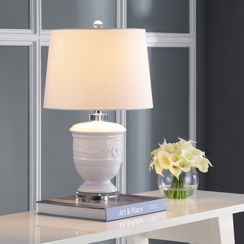Ensemble de lampes de table 23,5 "Baisden, Blanc