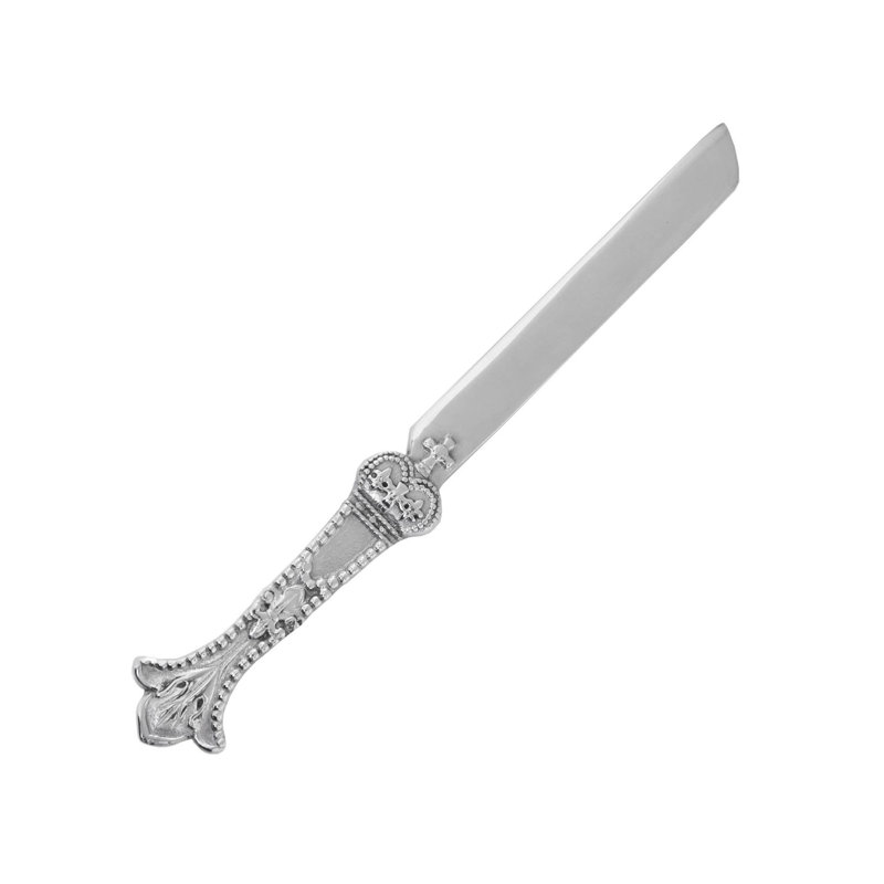 Mardi Gras Stainless Steel Cake Knife