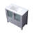 Bath Vanity with White Ceramic Top-661507323
