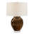 Uttermost Rye Glazed Brown Table Lamp
