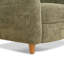 Chaise nordique, chaise multifonctionnelle en tissu chenille, canapé décoratif, dossier incurvé, salle d'étude de salon, vert olive