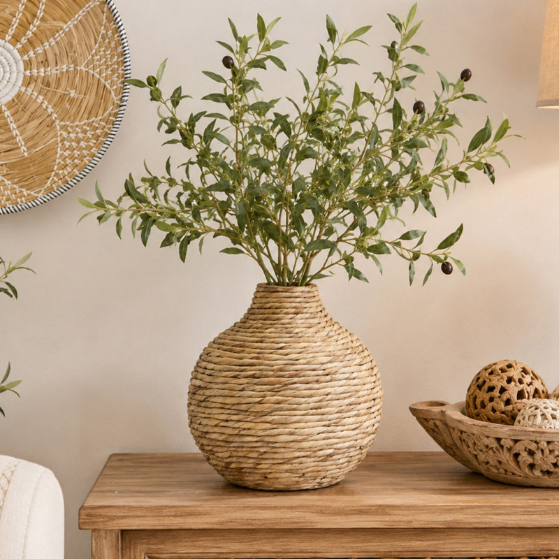 Sabre Handmade Seagrass Table Vase