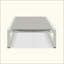 Chaise longue d'extérieur réglable à 5 niveaux, structure en aluminium durable et filet en textilène, parfaite pour le patio / la piscine-1407165768