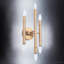 Applique murale en acier pour bougie