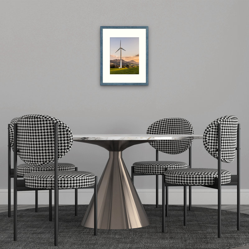Dreketi Matte MDF Wall Hanging Picture Frame, Blue, 16" x 20"