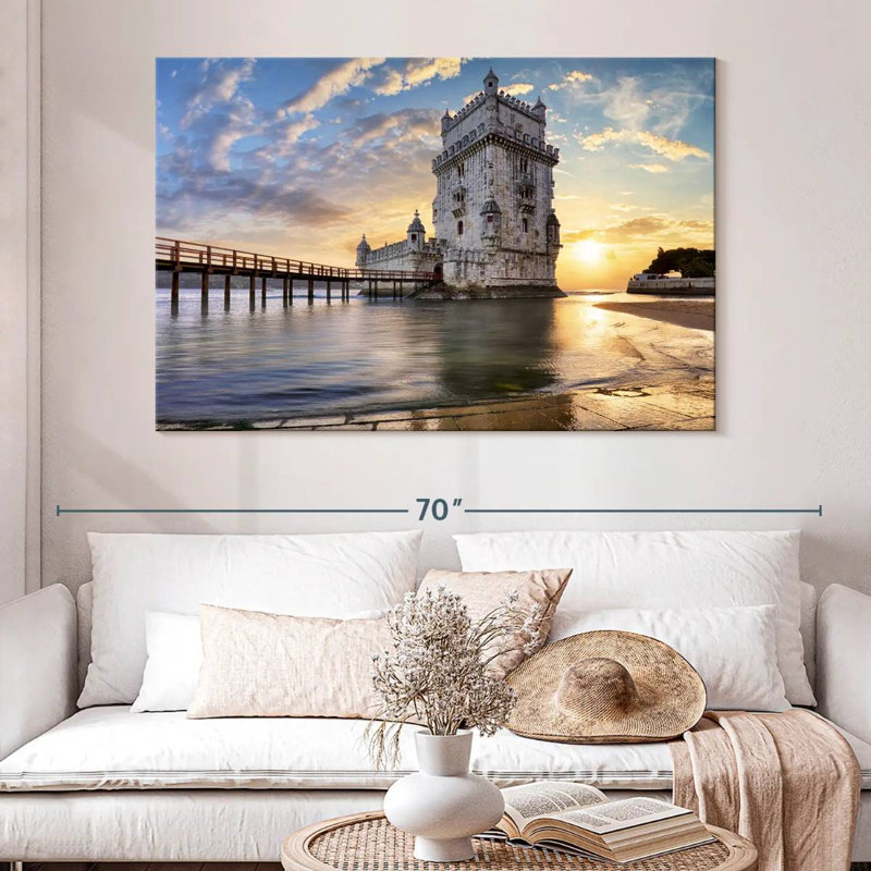 Ravi Historical Belem Tower, 34" H x 51" W