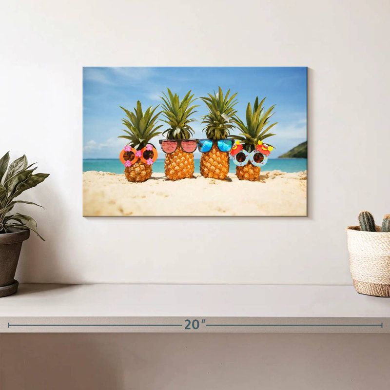 Funny Pineapple Fruit, 8" H x 12" W