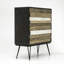 Blaze Solid Wood 100 cm W Chest of 5 Drawers