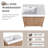 Kashondra 29.97'' Single Bathroom Vanity with Resin Top