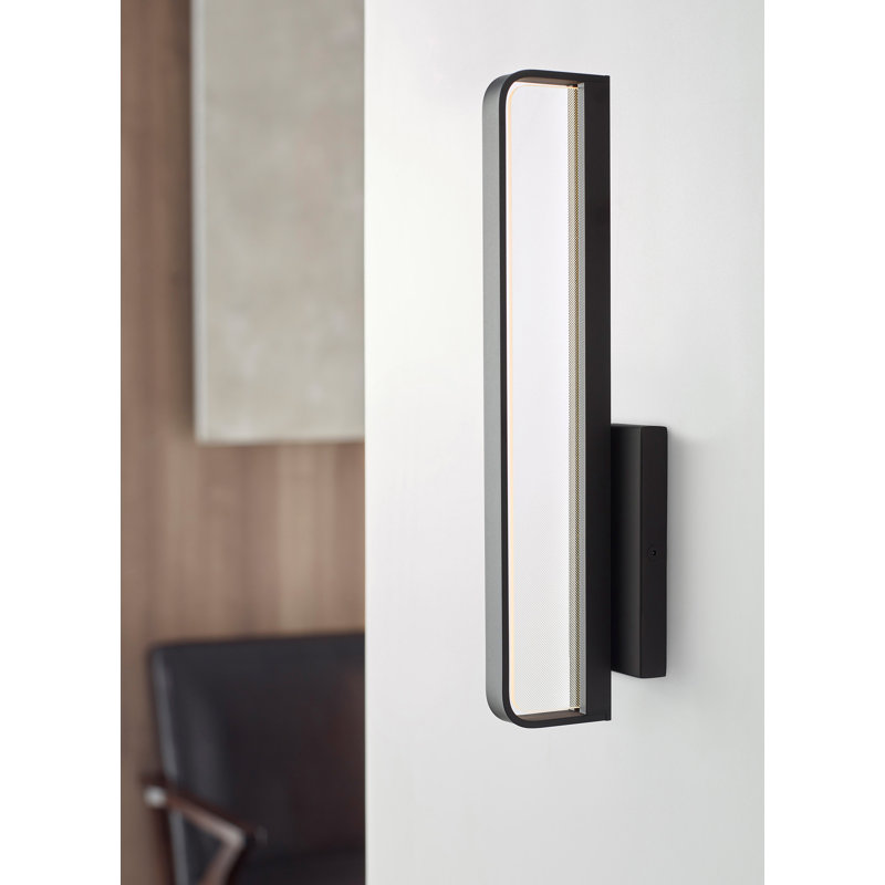 Banda 13 Wall/Bath, Matte Black