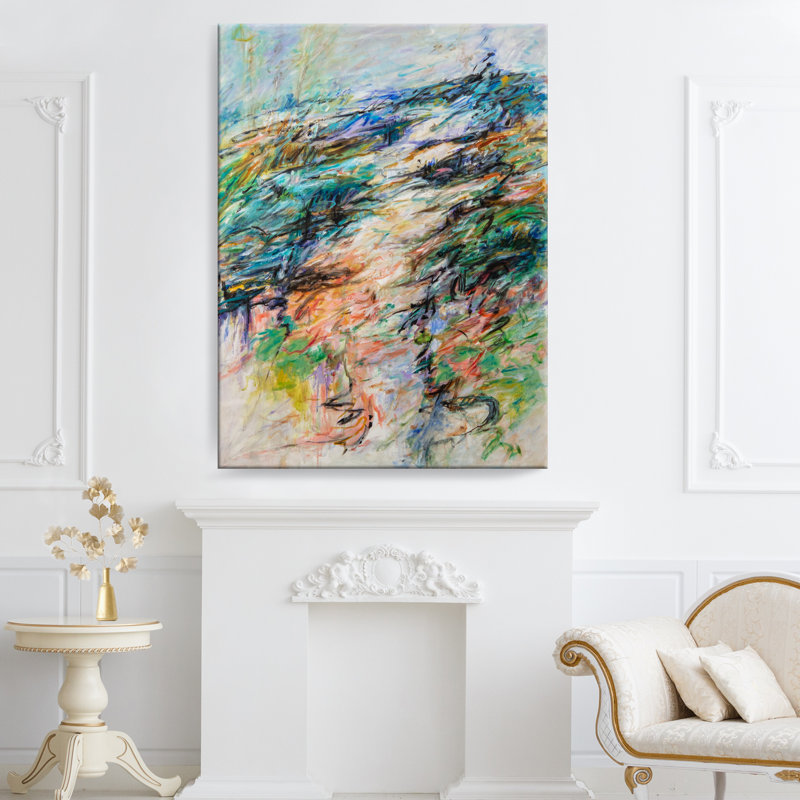 Mountain Stream Wrapped Canvas Painting