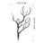 4Pcs Artificial Dried Antlers Tree Branches Artificial Branches Decorative Plant Twigs Decors