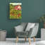 Art mural sur toile tendue - Melissa Wang «Where the wind installes I», art mural pour salon, chambre à coucher ou bureau - 24 x 32