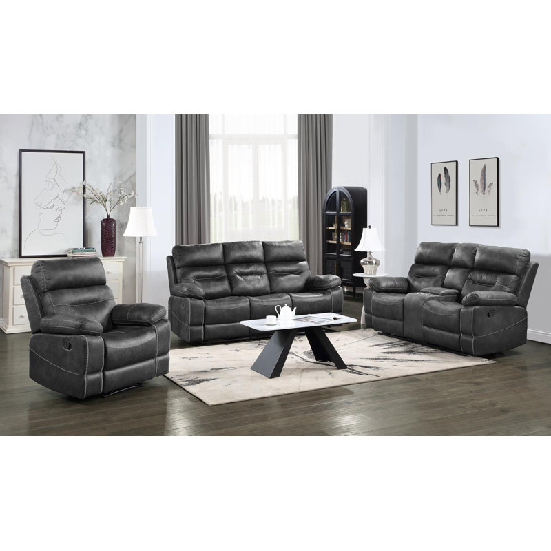 Canapé Motion - Causeuse Motion, 2 Pieces: Sofa, Loveseat