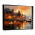 Black Floater Framed