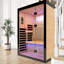 Luxury Double For 2, Far Infrared , Hemlock Wood, 8 Heating Plates, 150kg Seat, De - Stress, Circulation Relaxation, Well Being