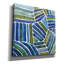  «Field View» par Cheryl Warrick, art mural sur toile, 18 po x 18 po