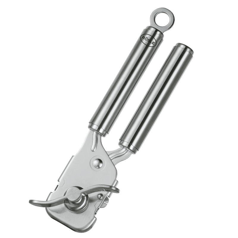 Rosle Stainless Steel Ergonomic Can Opener with Plier Grip