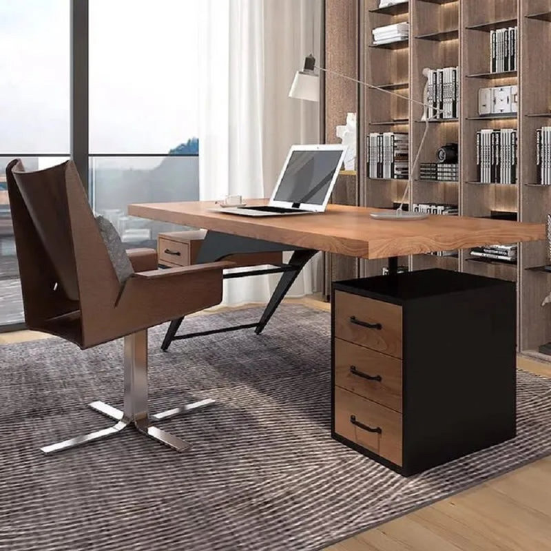Nadaya Executive Desk, Right Hand Facing, 75cm H x 200cm W x 90cm D