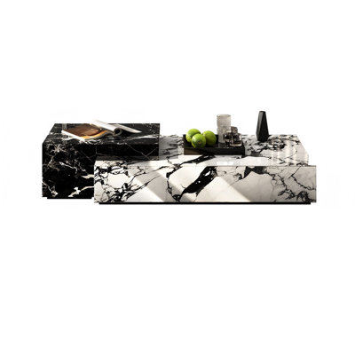 59.06"Modern Minimalist Marble Coffee Table